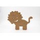 Ahşap Aslan Fi̇gürlü Oyuncak